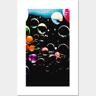 Bubble in the darkness Posters and Art